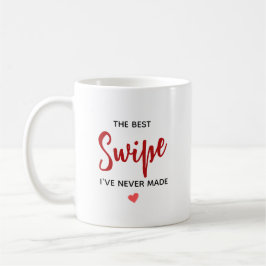 Personalized Best Swipe Love Quote コーヒーマグカップ