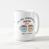 Personalized Best-Tea Couple   コーヒーマグカップ (正面右)