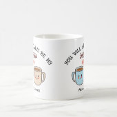 Personalized Best-Tea Couple   コーヒーマグカップ (中央)