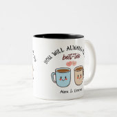 Personalized Best-Tea Couple   ツートーンマグカップ (正面右)