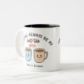 Personalized Best-Tea Couple   ツートーンマグカップ (正面左)