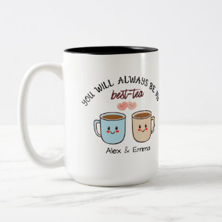 Personalized Best-Tea Couple   ツートーンマグカップ