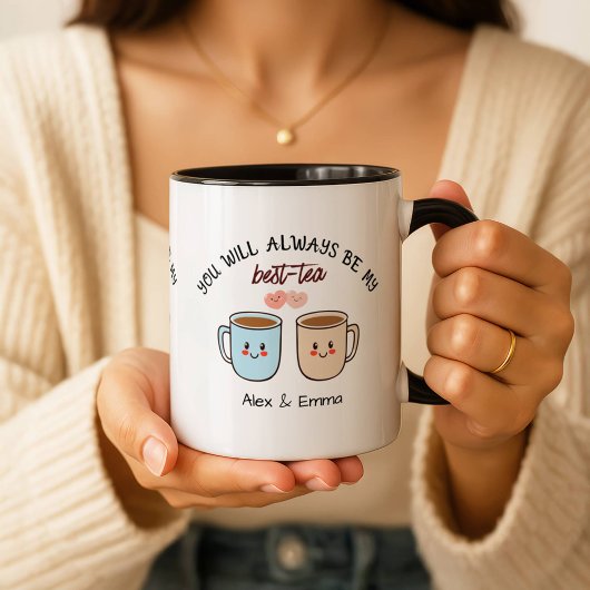 Personalized Best-Tea Couple   マグカップ
