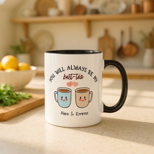 Personalized Best-Tea Couple マグカップ