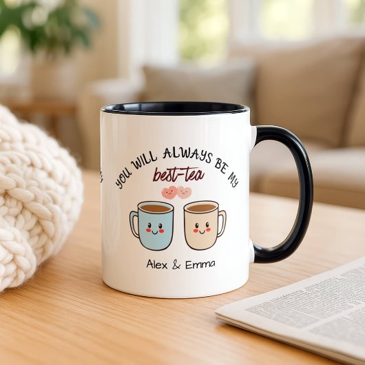 Personalized Best-Tea Couple   マグカップ