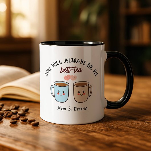 Personalized Best-Tea Couple   マグカップ
