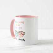 Personalized Best-Tea Mug – Best Friend Gift マグカップ (正面左)