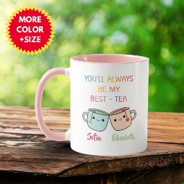 Personalized Best-Tea Mug – Best Friend Gift マグカップ