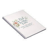 Personalized Best Teacher Ever Thank You ノートブック (右側)