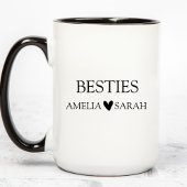 Personalized Besties Coffee Mug Best Friend Gift マグカップ