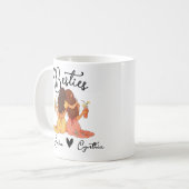 Personalized besties mug コーヒーマグカップ (正面左)
