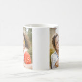 Personalized Besties Mug with Names and Photo コーヒーマグカップ (中央)