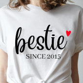 Personalized Besties shirt BFF  Tシャツ