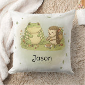 Personalized BG 1 Hazel the Hedgehog クッション (ブランケット)