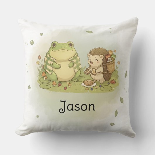 Personalized BG 1 Hazel the Hedgehog クッション (正面)