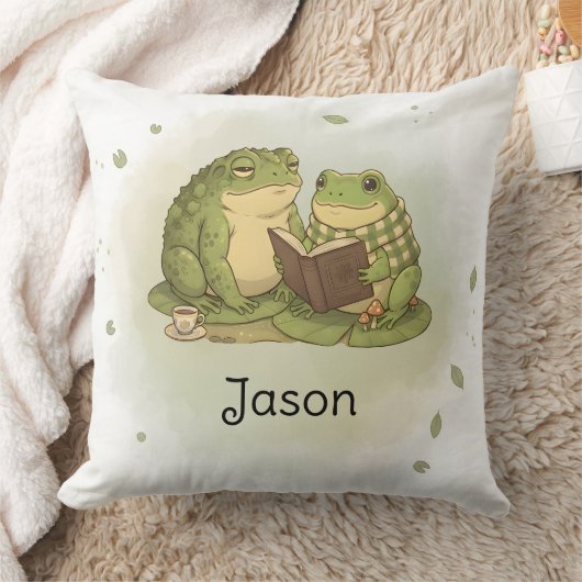 Personalized BG 1 Mossy the Toad クッション (ブランケット)