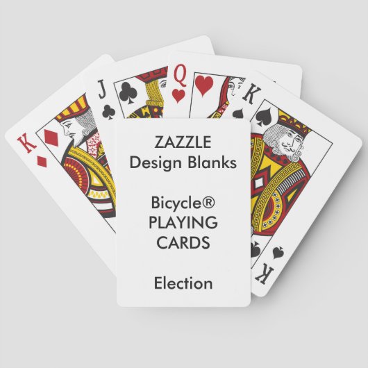 Personalized Bicycle® ELECTION Playing Cards トランプ (裏面)