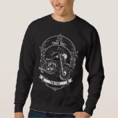 Personalized Biker Winter Outfit Sweatshirt スウェットシャツ (正面)