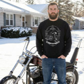 Personalized Biker Winter Outfit Sweatshirt スウェットシャツ