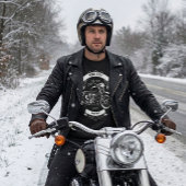 Personalized Biker Winter Sweatshirt Gift スウェットシャツ