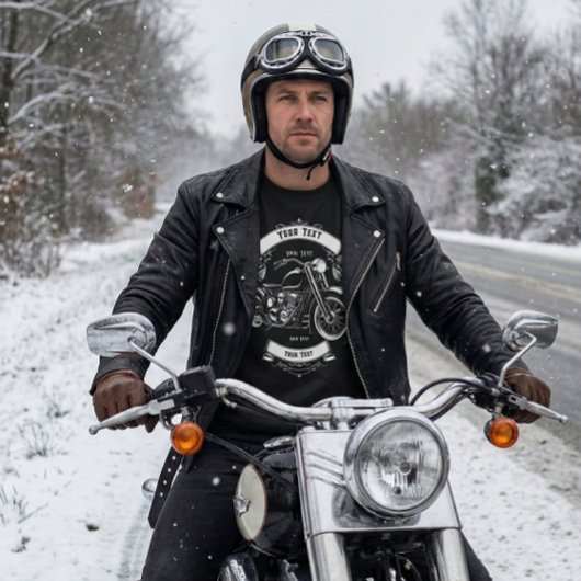 Personalized Biker Winter Sweatshirt Gift スウェットシャツ