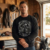 Personalized Biker Winter Sweatshirt Gift スウェットシャツ