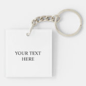 Personalized Bird Keychains キーホルダー (裏面)