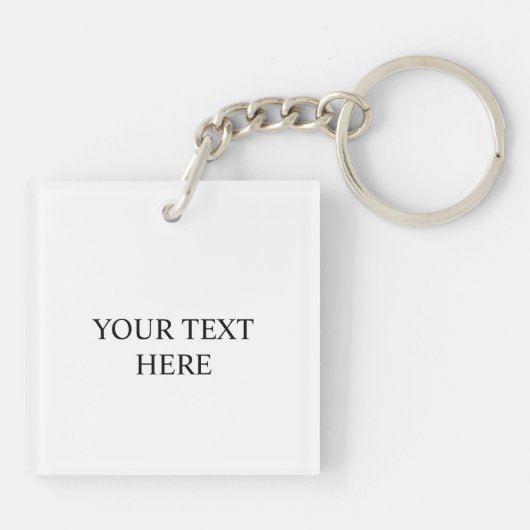 Personalized Bird Keychains キーホルダー (裏面)