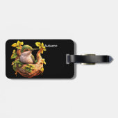 Personalized Bird Silhouette Luggage Tag ラゲッジタグ (裏面横)