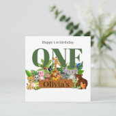 Personalized Birthday Card for Boys – Kids Fun カード (スタンド正面)