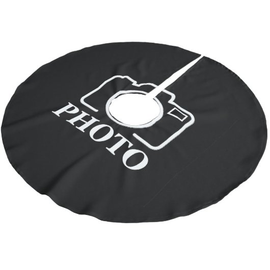 Personalized Birthday Gift Idea Upload Your Photo ブラッシュドポリエステルツリースカート (アングル)