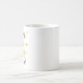 Personalized Birthday Mug Cheers To Years Gift コーヒーマグカップ (中央)