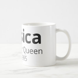 Personalized Birthday Mug – Name, Role & Year コーヒーマグカップ