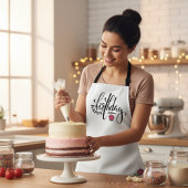 Personalized Birthday Pink Rose エプロン