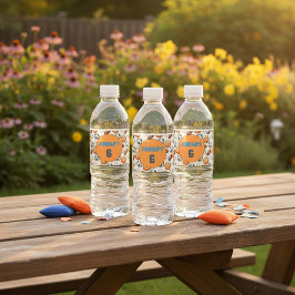 Personalized Birthday Sports Theme Water Label ペットボトルラベル