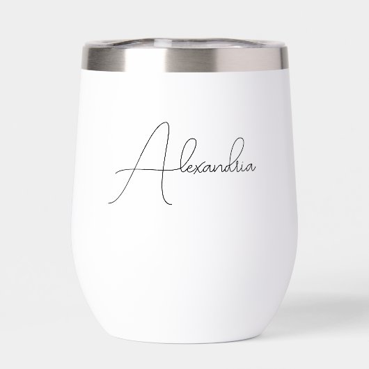 Personalized Black and White New Year's Eve Party (背面)