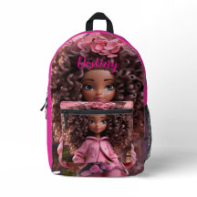 Personalized Black doll 