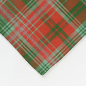 Personalized Blanket Monogram Christmas Style フリースブランケット (角)