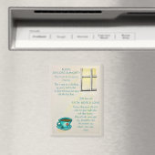 Personalized Bless This Home – Prayer マグネット (インサイチュ (食洗機))