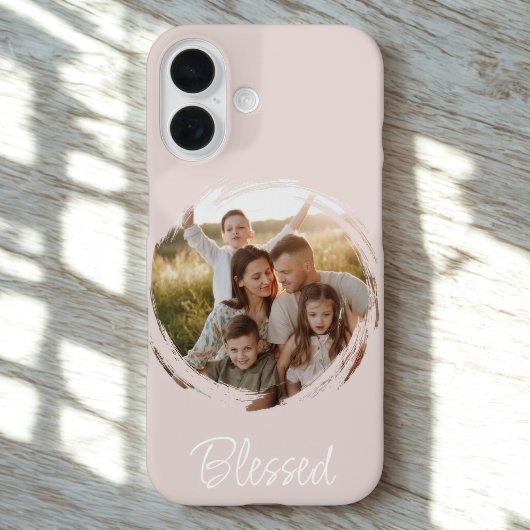 Personalized Blessed Photo Phone Case Case-Mate iPhoneケース