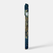Personalized Blue Celestial Gold Sun Moon Mandala  iPhone 15ケース (左側面)