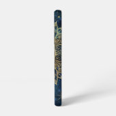 Personalized Blue Celestial Gold Sun Moon Mandala  Samsung Galaxyケース (左側面)