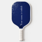 Personalized Blue Pickleball Paddle ピックルボールラケット (正面)