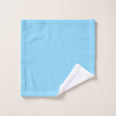 Personalized Blue Towels Set with Name  バスタオルセット (ウォッシュタオル)