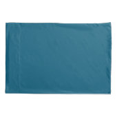 Personalized Blue Watercolor Helicopter Pillowcase 枕カバー (裏面-左)