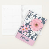 Personalized Blush Floral Planner プランナー手帳 (ディスプレー)