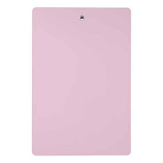 Personalized Blush Floral Planner ミニクリップボード (裏面)