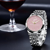 Personalized Boho Monogram Couples 腕時計