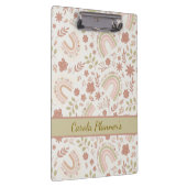 Personalized Boho Rainbow  クリップボード (右)