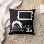 Personalized Book Titles and Picture Frame クッション (ブランケット)